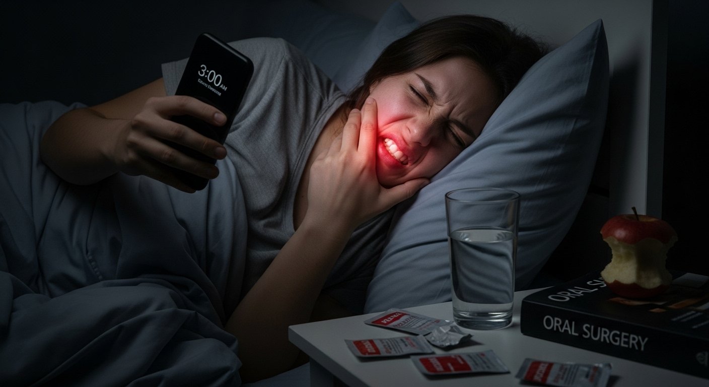 Read more about the article Wisdom Tooth Pain at Night: Causes Fast Relief, and When to See a Dentist