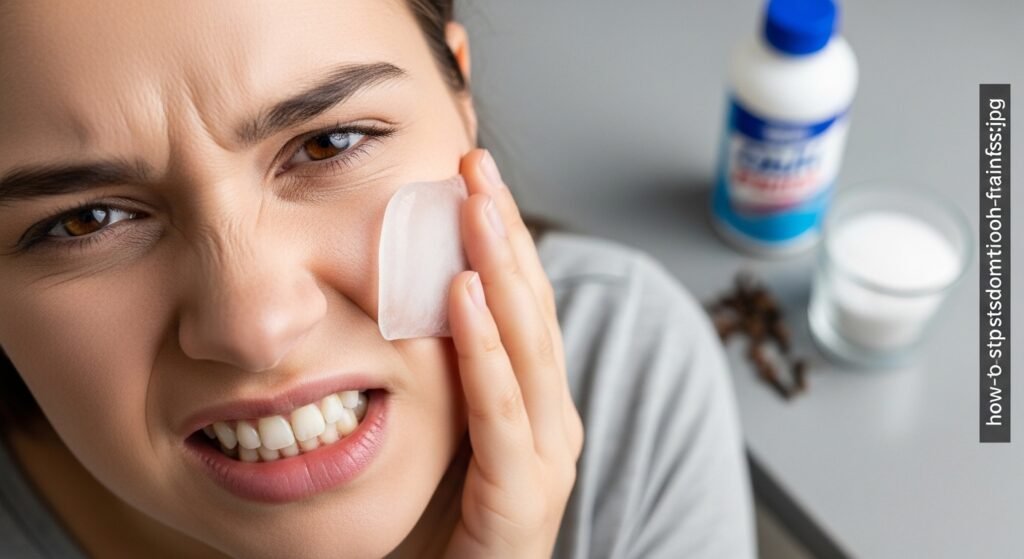 how to stop wisdom tooth pain fast