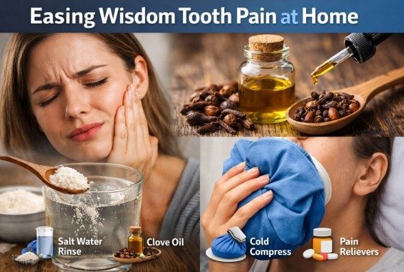 with wisdom tooth pain