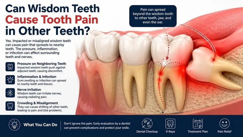 Can Wisdom Teeth Cause Tooth Pain In Other Teeth