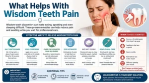 Read more about the article What Helps With Wisdom Teeth Pain: 7 Proven Fixes
