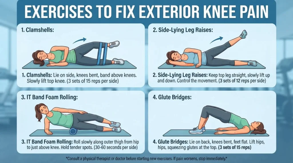 Exercises to Fix Pain Exterior Knee