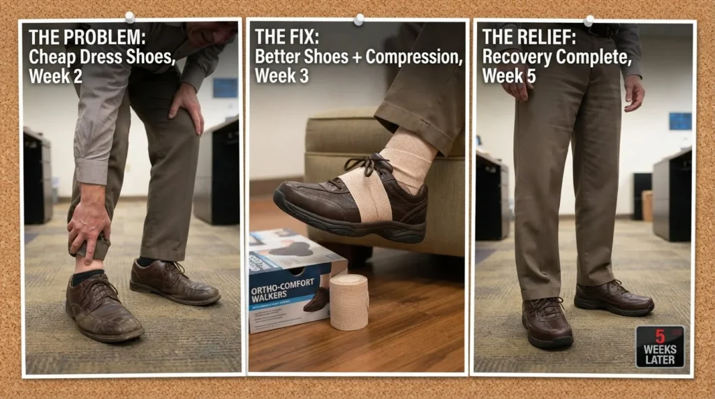 Top of foot pain