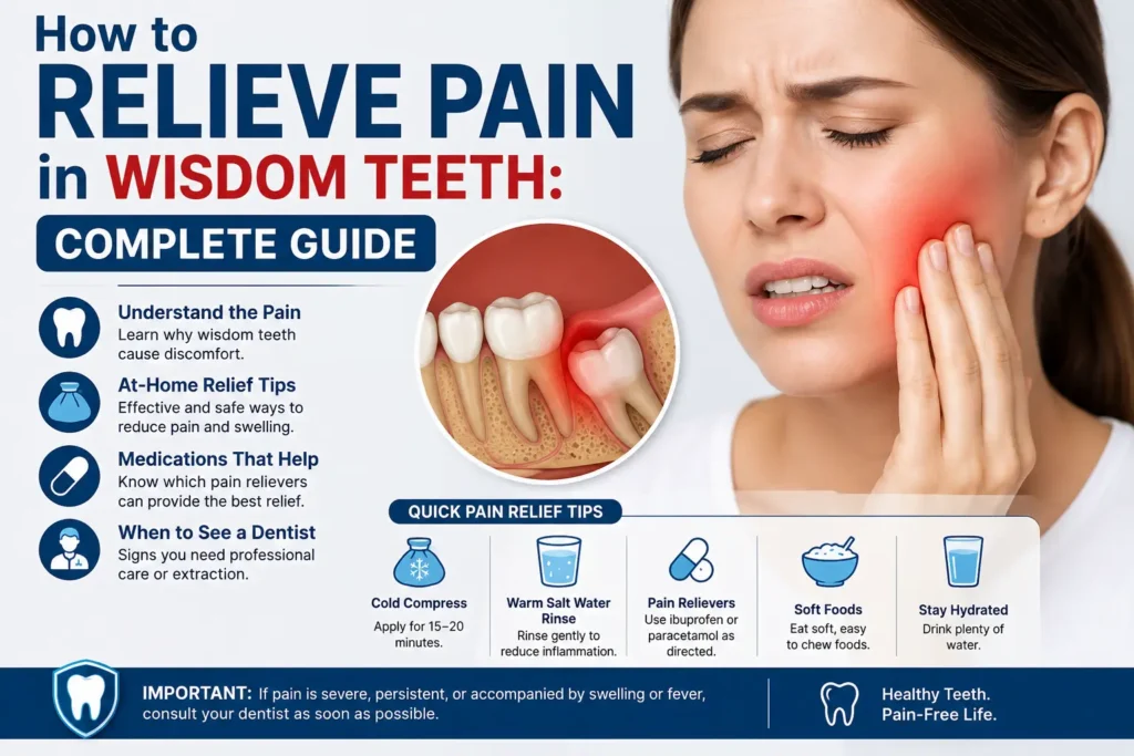 How to Relieve Pain in Wisdom Teeth