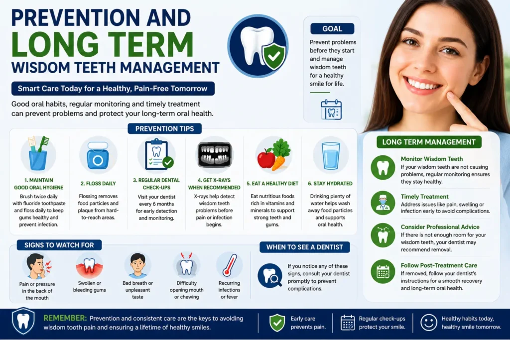 Prevention and Long Term Wisdom Teeth Management