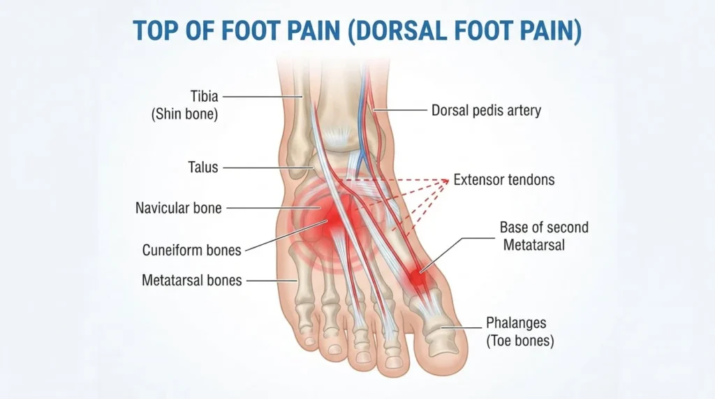 Top of Foot Pain